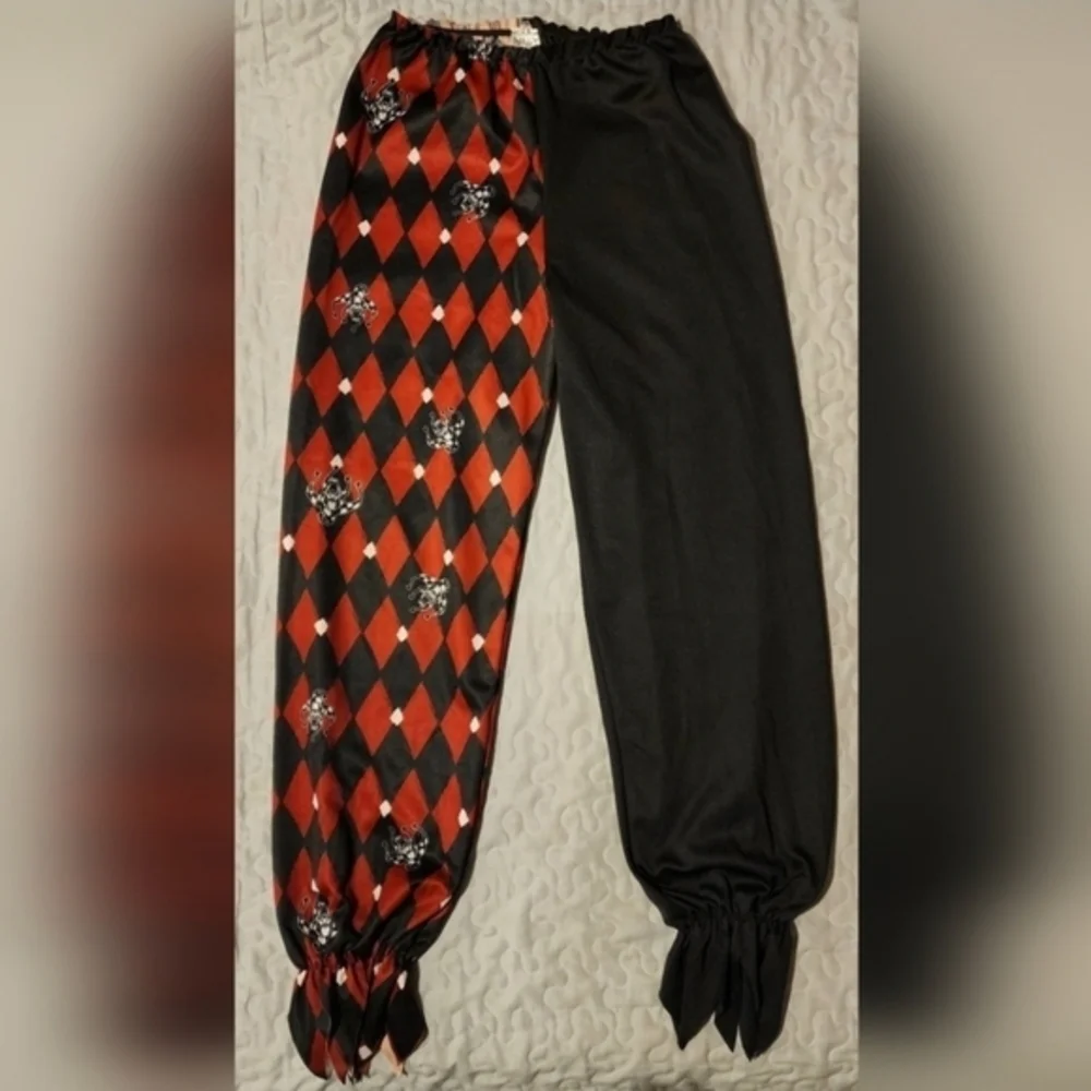 Kid's Spirit Halloween Sinister‎ Jester Costume - Size Large 10/12
